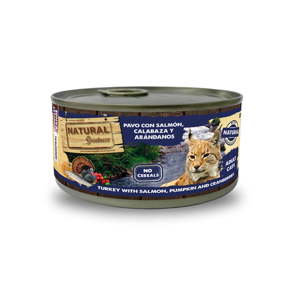 NATURAL GREATNESS CATS - TURKEY WITH SALMON