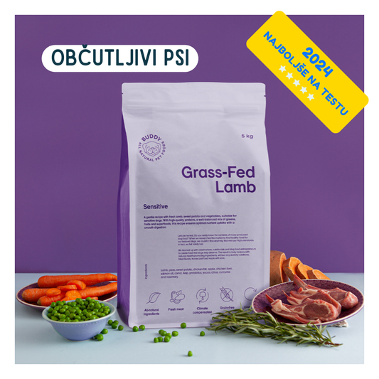 Na testu: Buddy Pet Foods - Grass Fed Lamb [KöpKompassen]