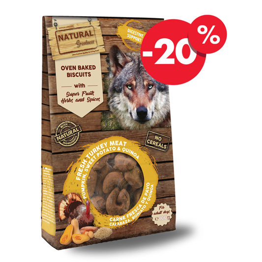 NATURAL GREATNESS PEČENI PIŠKOTI - PODPORA PREBAVI