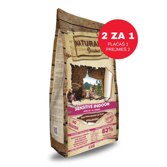 NATURAL GREATNESS CATS - SENSITIVE INDOOR