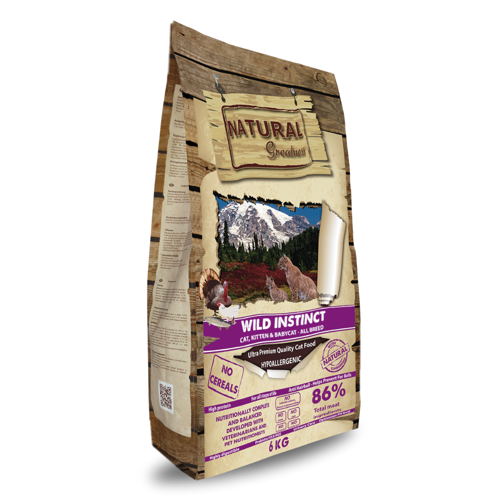 Natural Greatness Wild Instinct Baby & Kitten 2kg – vzorec 100g