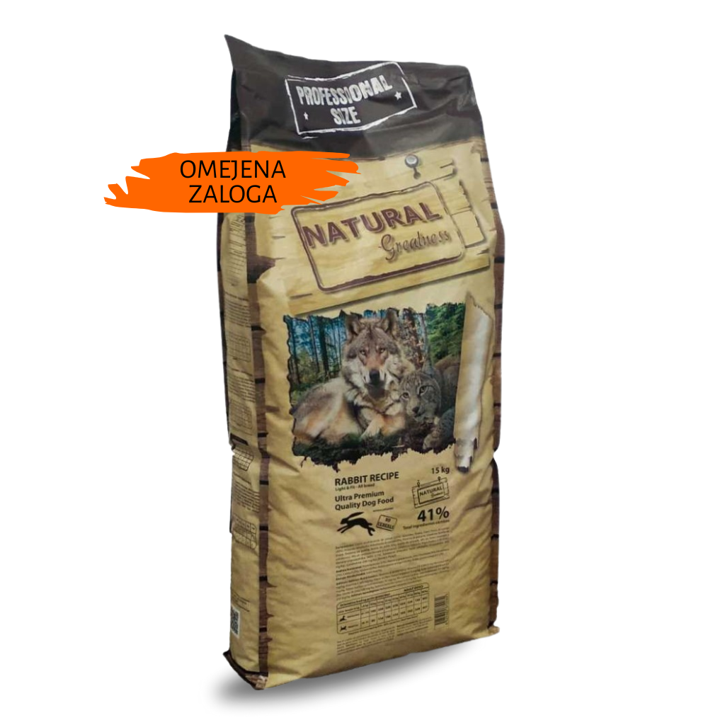 Natural Greatness Rabbit monoproteinska hrana za pse