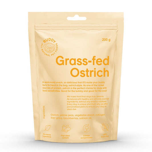 Buddy: Treats - Grass-fed Ostrich2020101PriboljškiNoj